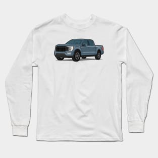 Car truck off road f-150 dark grey Long Sleeve T-Shirt